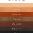 Load image into Gallery viewer, Color options for ChahinLeather Holster Strap