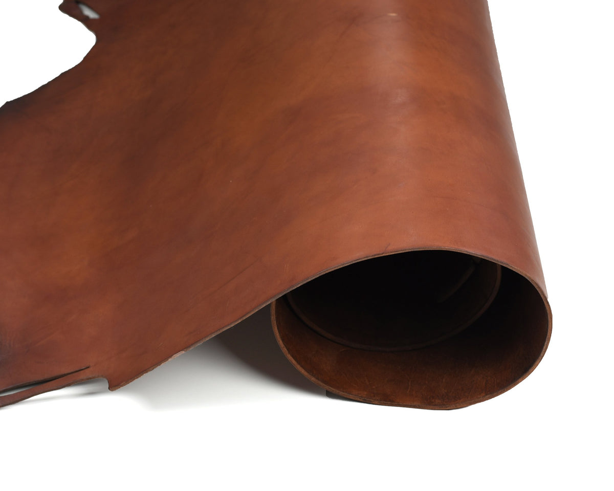 小物 BRIDLE LEATHER Medium Brown Bridle Leather | American Leather Direct