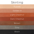 Load image into Gallery viewer, Dark Chestnut Skirting