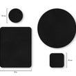 Load image into Gallery viewer, Black bridle mousepads and coasters
