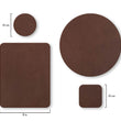 Load image into Gallery viewer, Chocolate holster strap mousepads and coasters