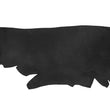 Load image into Gallery viewer, Side of ChahinLeather Penetrated Black Bridle