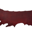 Load image into Gallery viewer, Side of ChahinLeather Burgundy Alum Tanned Latigo
