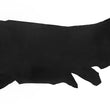 Load image into Gallery viewer, Side of ChahinLeather Black Tooling Strap