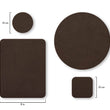 Load image into Gallery viewer, Espresso holster strap mousepads and coasters