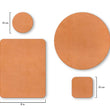 Load image into Gallery viewer, Golden holster strap mousepads and coasters
