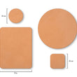 Load image into Gallery viewer, Golden Tooling strap mousepads and coasters