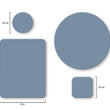Load image into Gallery viewer, Larimar pigmented strap mousepads and coasters