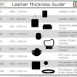 Load image into Gallery viewer, Leather Thickness Guide