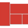 Load image into Gallery viewer, Ruby pigmented strap collage