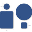 Load image into Gallery viewer, Sapphire pigmented strap mousepads and coasters