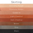 Load image into Gallery viewer, Color options for Skirting Leather
