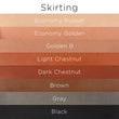 Load image into Gallery viewer, Color options for Skirting Leather