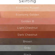 Load image into Gallery viewer, Color options for Skirting