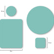 Load image into Gallery viewer, Topaz pigmented strap mousepads and coasters