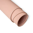 Load image into Gallery viewer, Rolled side of ChahinLeather Morganite Pigmented Strap