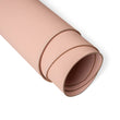 Load image into Gallery viewer, Rolled side of ChahinLeather Morganite Pigmented Strap