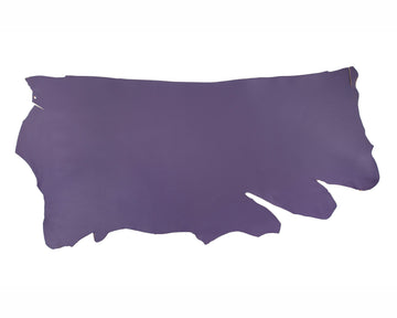 Side of ChahinLeather Amethyst Pigmented Tooling Strap
