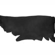 Load image into Gallery viewer, Side of ChahinLeather Penetrated Black Bridle
