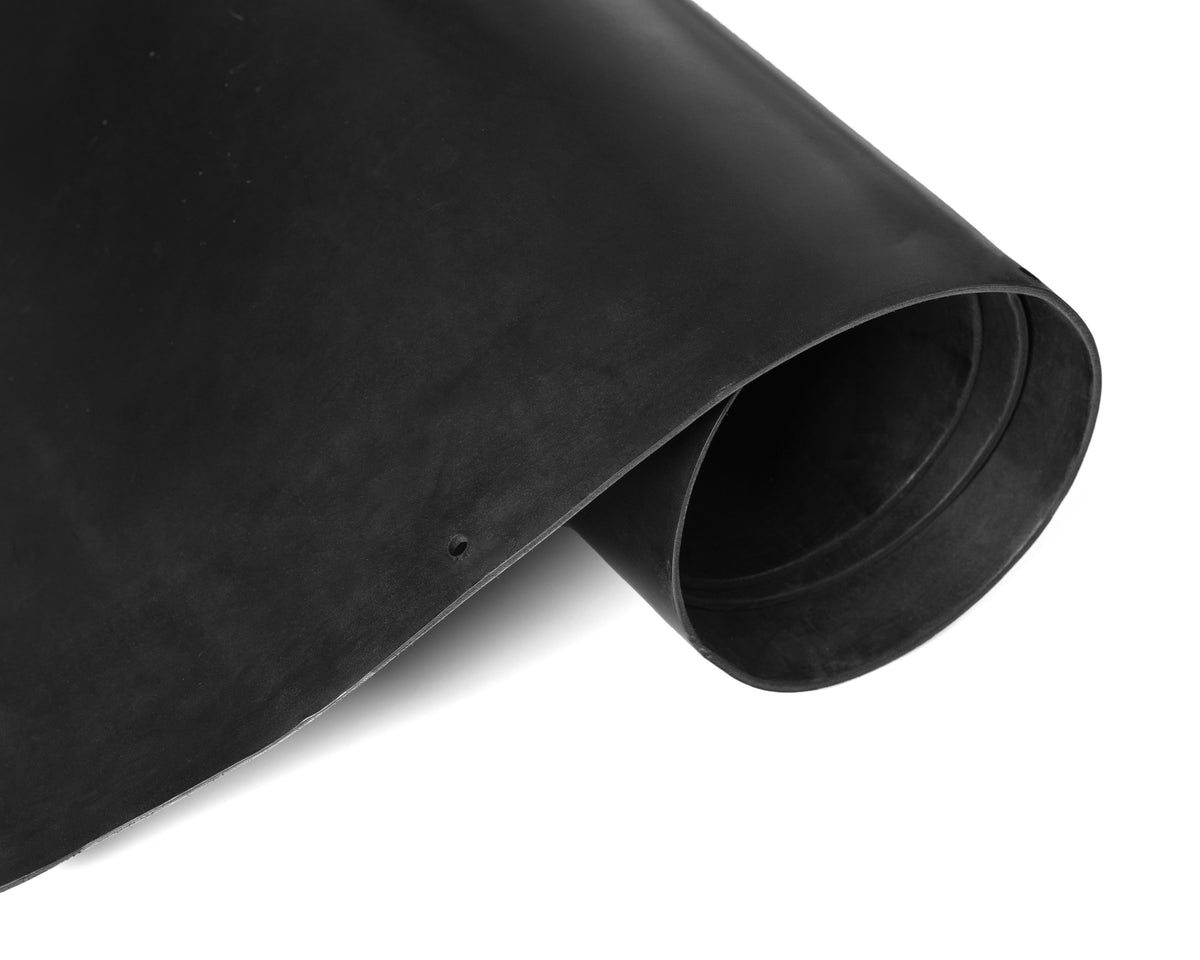 Rolled side of ChahinLeather Penetrated Black Bridle