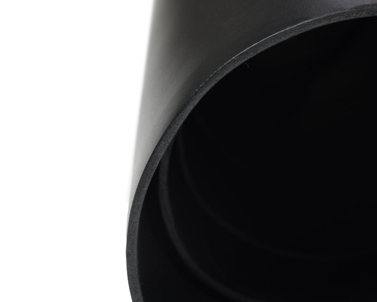 Close up of Rolled ChahinLeather Black Bridle with Colorfast
