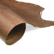 Load image into Gallery viewer, Rolled side of ChahinLeather Brown Skirting
