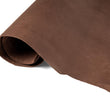 Load image into Gallery viewer, Rolled side of ChahinLeather Penetrated Brown Skirting
