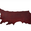 Load image into Gallery viewer, Side of ChahinLeather Burgundy Alum Tanned Latigo
