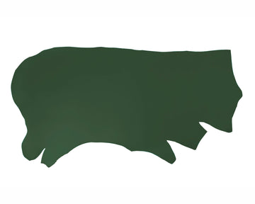 Side of ChahinLeather Emerald Pigmented Strap