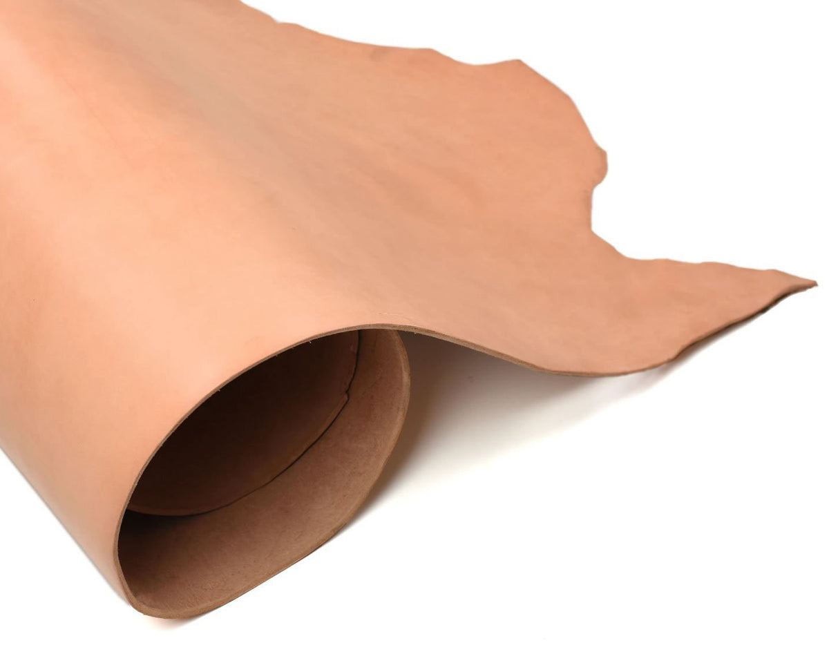 Rolled side of ChahinLeather Golden B Skirting