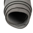 Load image into Gallery viewer, Close up of rolled ChahinLeather Gray Skirting
