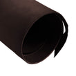Load image into Gallery viewer, Rolled side of ChahinLeather Havana Brown Bridle Penetrated with Colorfast
