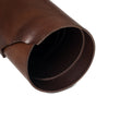 Load image into Gallery viewer, Rolled Side of ChahinLeather Hickory Brown Bridle
