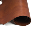 Load image into Gallery viewer, Rolled side of ChahinLeather Medium Brown Bridle
