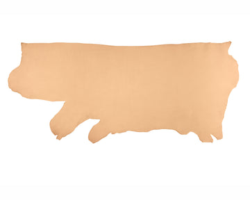 Side of ChahinLeather Natural Holster Strap