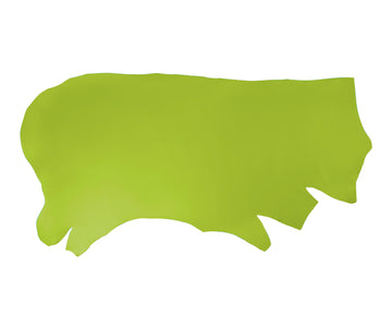 Side of ChahinLeather Peridot Pigmented Strap