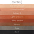Load image into Gallery viewer, Color options for Skirting Leather
