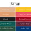 Load image into Gallery viewer, color grid for ALD strap color options
