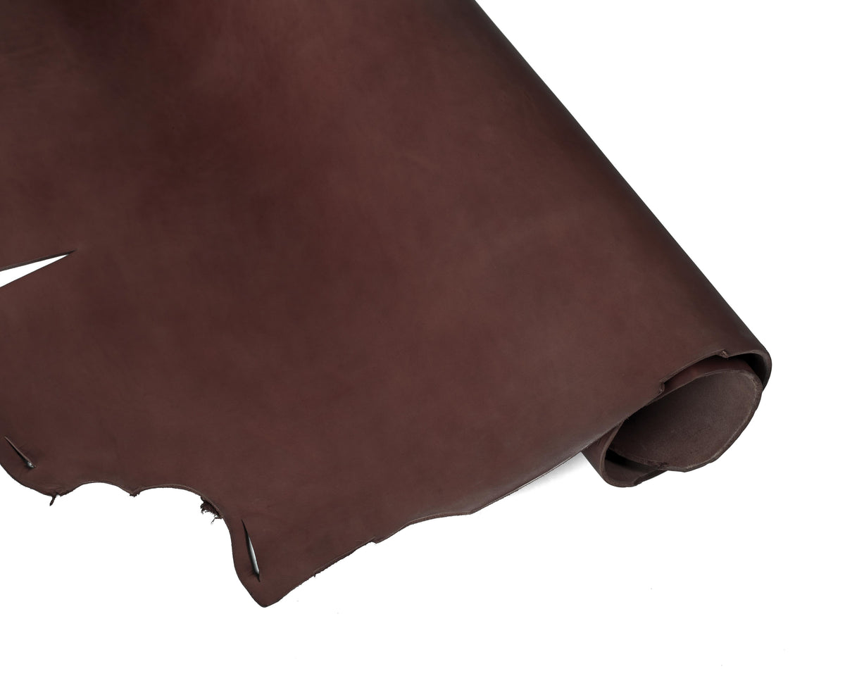 Rolled side of ChahinLeather Sunset Harness