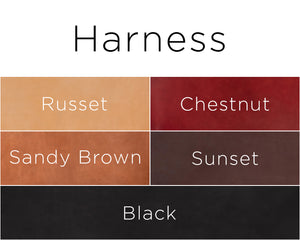 ChahinLeather Sandy Brown Harness | American Leather Direct
