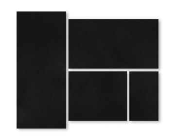 Black bridle collage