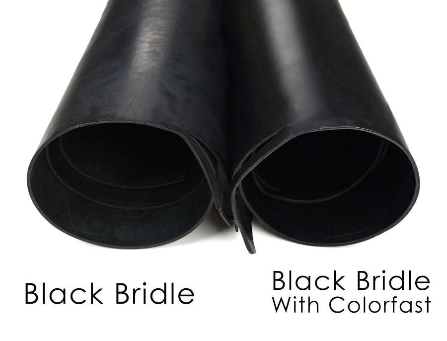 Black bridle colorfast vs noncolorfast