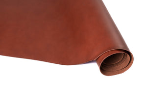 rolled ChahinLeather Chestnut Luxe Strap