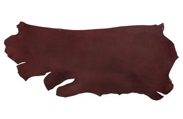 Side of ChahinLeather Burgundy Latigo