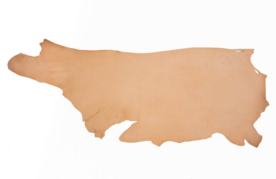 Side of ChahinLeather Economy Russet Skirting