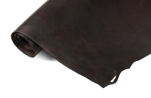 Rolled side of ChahinLeather Brown Latigo