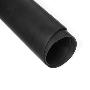 Close up of Rolled ChahinLeather Black Latigo