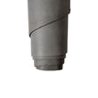 Load image into Gallery viewer, Close up of rolled ChahinLeather Gray Skirting
