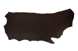 Side of ChahinLeather Rosewood Pull-Up Leather