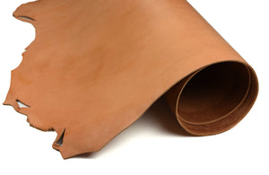 Rolled side of ChahinLeather Golden Holster Strap